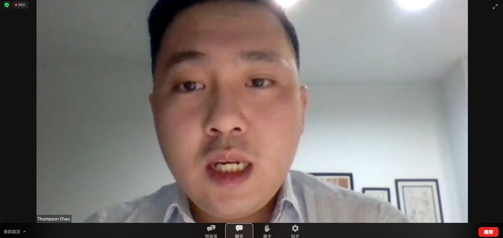 周浩霖進行新聞工作時，仍恪守獨立性，不將自己的報導視為反抗軍政府運動的一部分，但如實報導現況，即能對反抗力量形成幫助。（陳曦截圖）