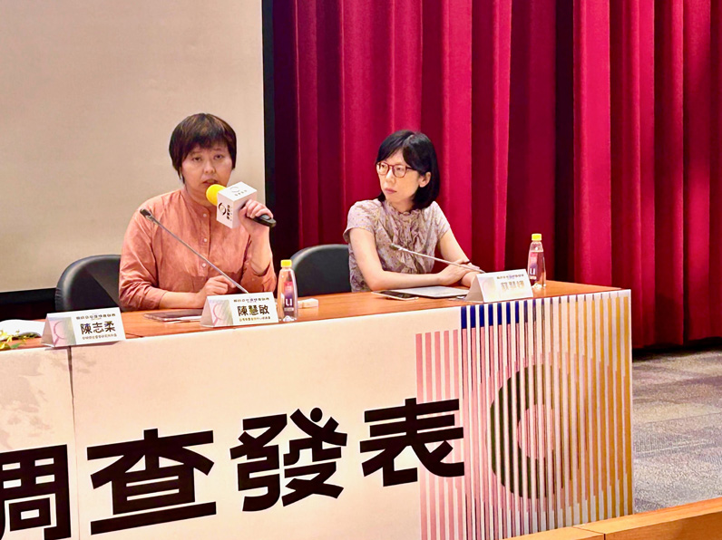 陳惠敏呼籲政治人物，在發布個人意見前，應該思考其在社會之中的影響力。（特約記者宋思彤攝）