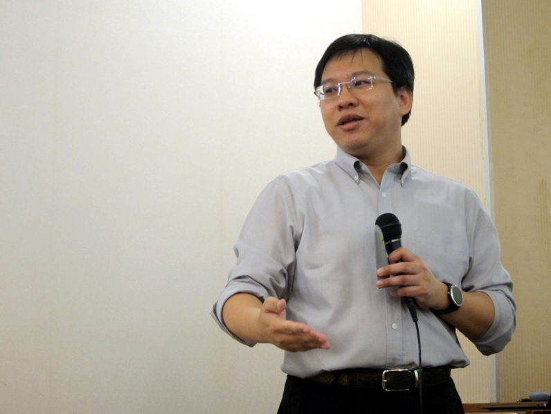周宇修指出，《社維法》可能衍生出寒蟬效應，或是打擊到原本沒有要管制的對象，增加許多社會成本。（特約記者陳洧農攝影）