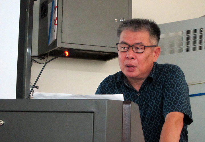 葉陶軒表示,《法新社》的聲譽與其對新聞攝影的高度要求為彼此加成。(特約記者陳洧農攝) 葉陶軒表示,《法新社》的聲譽與其對新聞攝影的高度要求為彼此加成。(特約記者陳洧農攝)