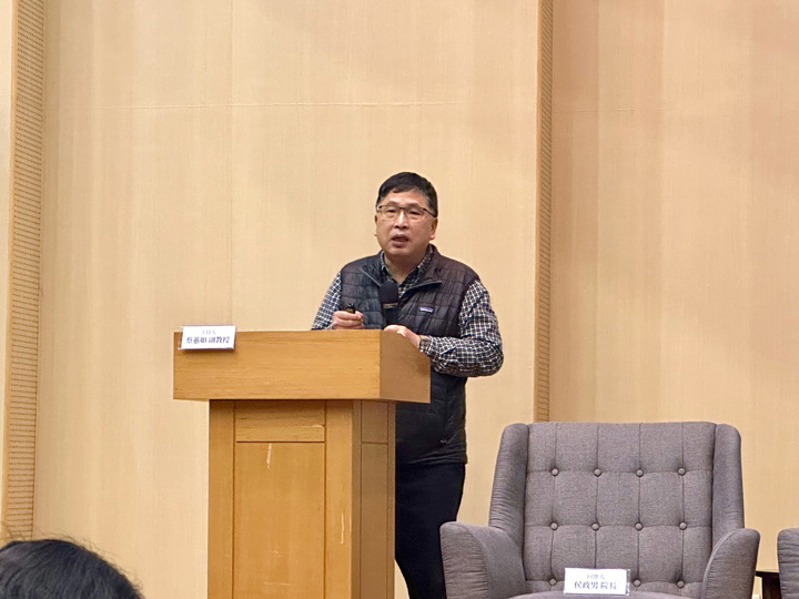 陳順孝認為,雖然政府有設立跨部門性質單位,但沒有專責辦公室,缺乏一個主責推動部門,導致力度不足。(特約記者宋思彤攝) 陳順孝認為,雖然政府有設立跨部門性質單位,但沒有專責辦公室,缺乏一個主責推動部門,導致力度不足。(特約記者宋思彤攝)