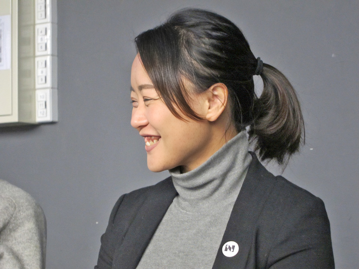 嚴世紀表示,「主張數據」作為技術公司,起初不太清楚攝影工作者的需求,多虧伙影社願意一起不斷打磨軟體工具。(特約記者陳洧農攝) 嚴世紀表示,「主張數據」作為技術公司,起初不太清楚攝影工作者的需求,多虧伙影社願意一起不斷打磨軟體工具。(特約記者陳洧農攝)