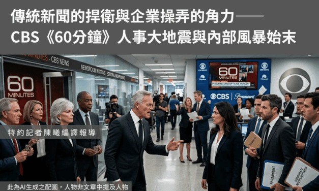 傳統新聞的捍衛與企業操弄的角力——CBS《60分鐘》人事大地震與內部風暴始末