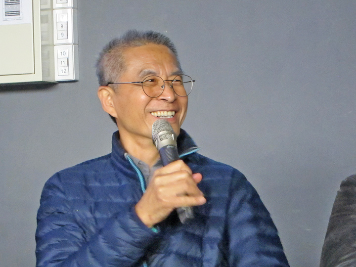 黃子明為了拍攝原住民議題,可謂冒險犯難。(特約記者陳洧農攝) 黃子明為了拍攝原住民議題,可謂冒險犯難。(特約記者陳洧農攝)