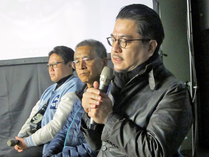 回想起拍攝雄叔的過程,高仲明說:「那一年多我真的是很投入他的人生。」(特約記者陳洧農攝) 回想起拍攝雄叔的過程,高仲明說:「那一年多我真的是很投入他的人生。」(特約記者陳洧農攝)