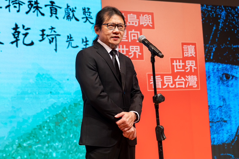 2022新聞志業特殊貢獻獎得主張乾琦
