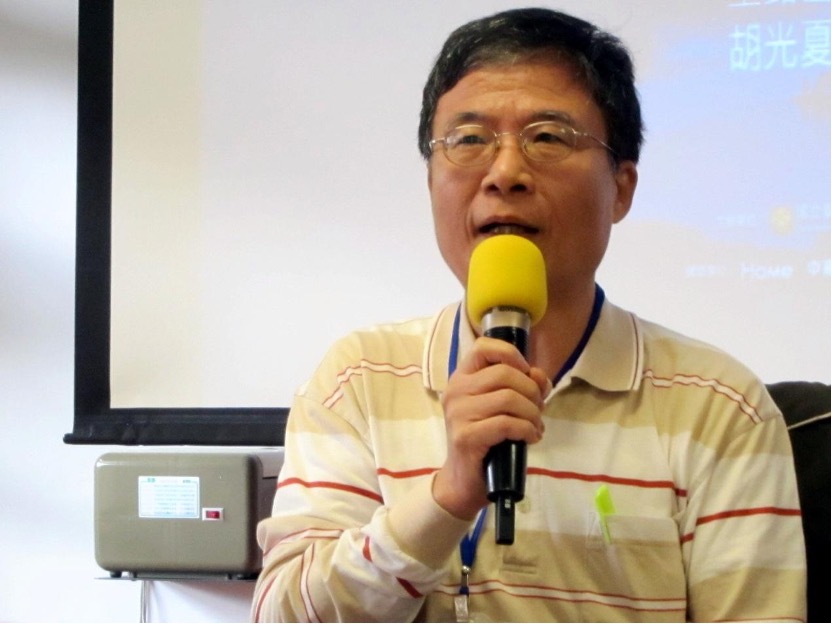胡光夏 胡光夏認為,商業上的管理固然有其必要,但不能失去新聞的本質,而新聞最大的影響力,還是要透過文字與思考。陳洧農攝