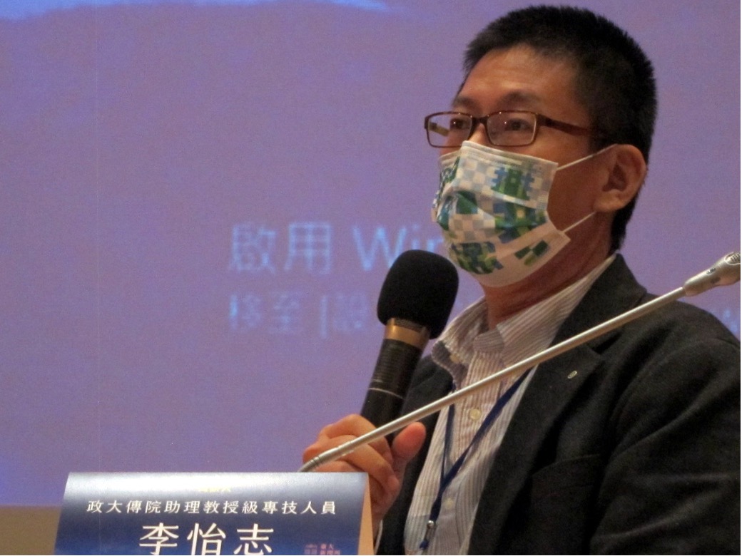 李怡志認為，數據敘事應該是一種文體，並且和任何文體一樣，也可以是優美的寫作。（陳洧農攝）