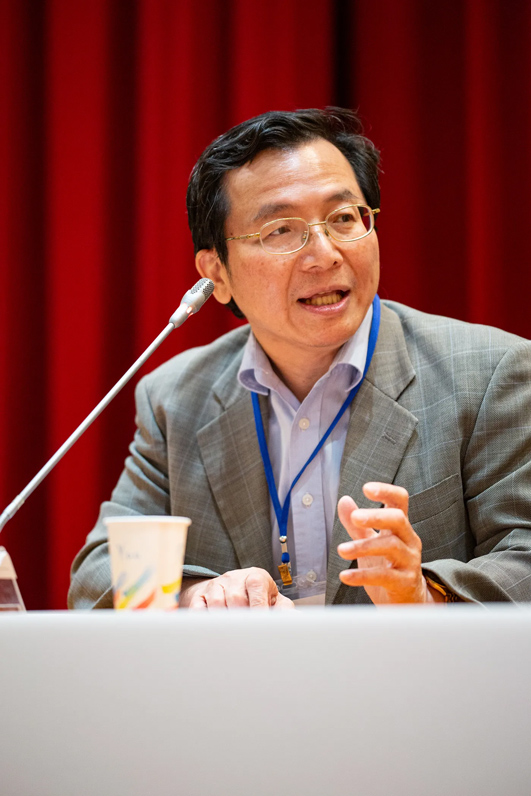 台大風險社會與政策研究中心主任周桂田。（賴晁翔攝／台大新聞所提供）