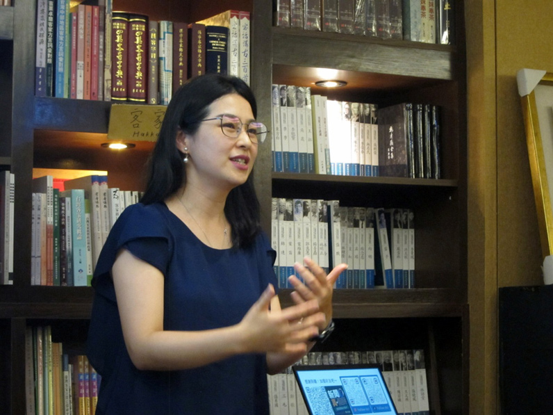 陳柏樺指出，不實訊息的「散播」確實需要在地協力者，但「製造者」常常是境外勢力。（特約記者陳洧農攝）
