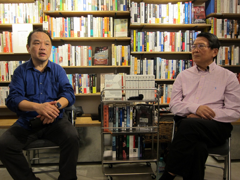 管中祥指出，在《國安法》以前，香港的新聞自由已經一步步收緊，但是香港的傳媒實務並沒有因為政治控制而馬上退縮。（特約記者陳洧農攝）